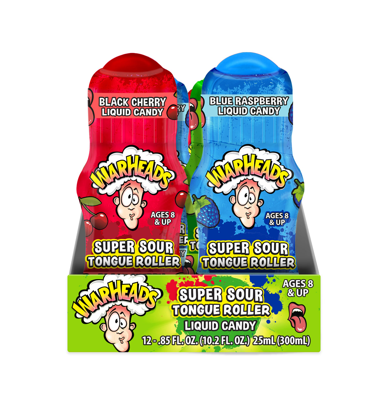 WARHEAD SUPER SOUR TONGUE ROLLERS