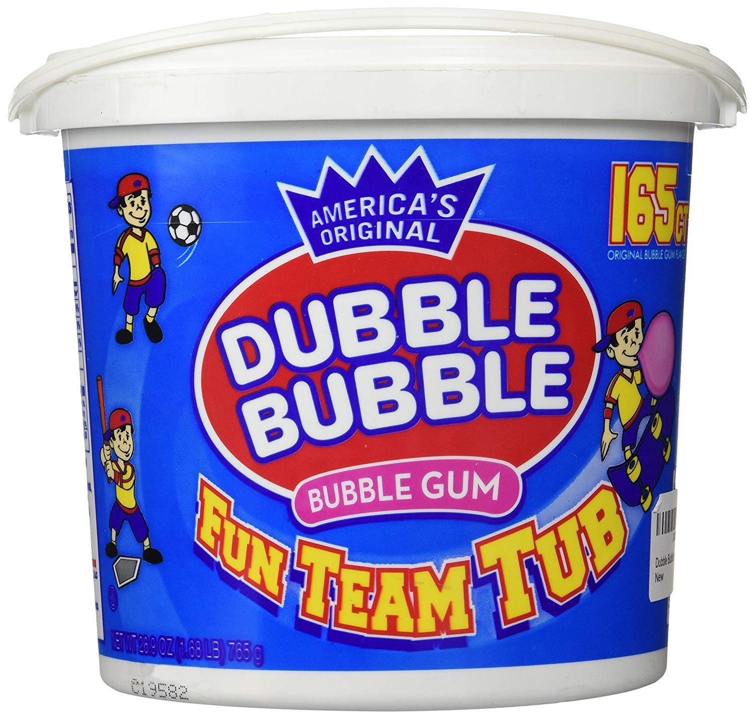 DUBBLE BUBBLE GUM TUB