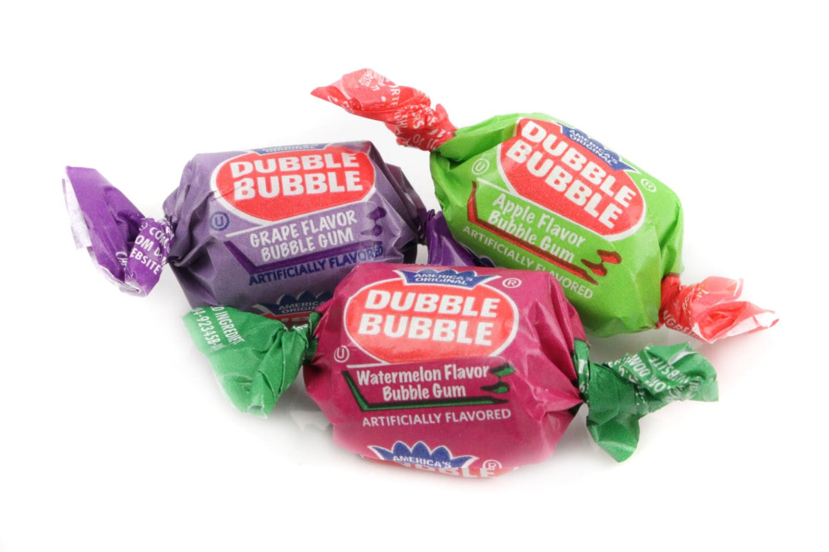 Dubble Bubble Birthday Cake Gum Balls 3 lb. Bulk Bag - All City Candy