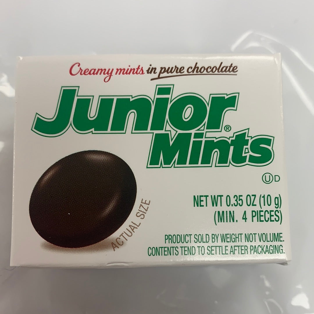 JUNIOR MINTS MINI BOX The Penny Candy Store