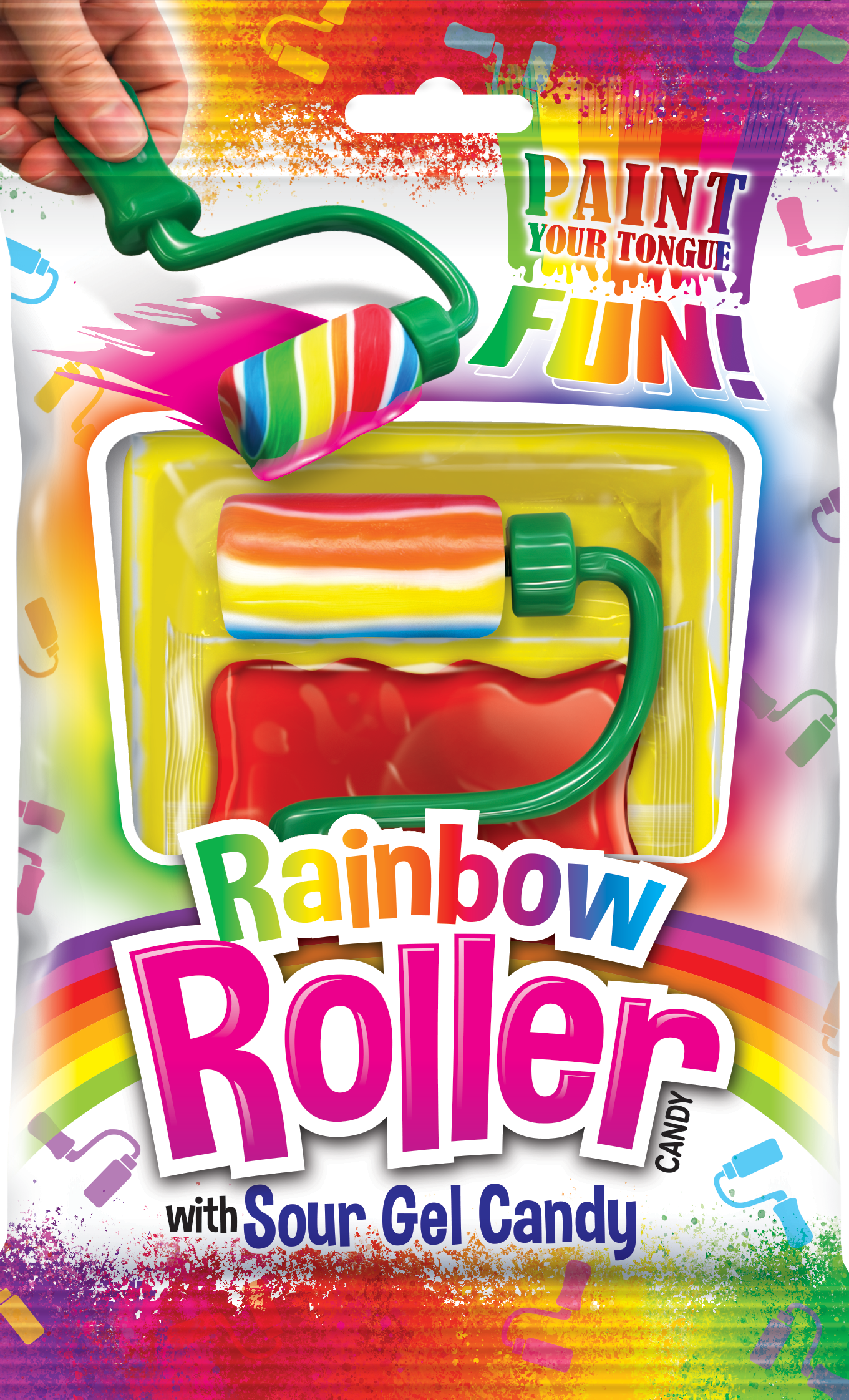 RAINBOW PAINT ROLLER TOY