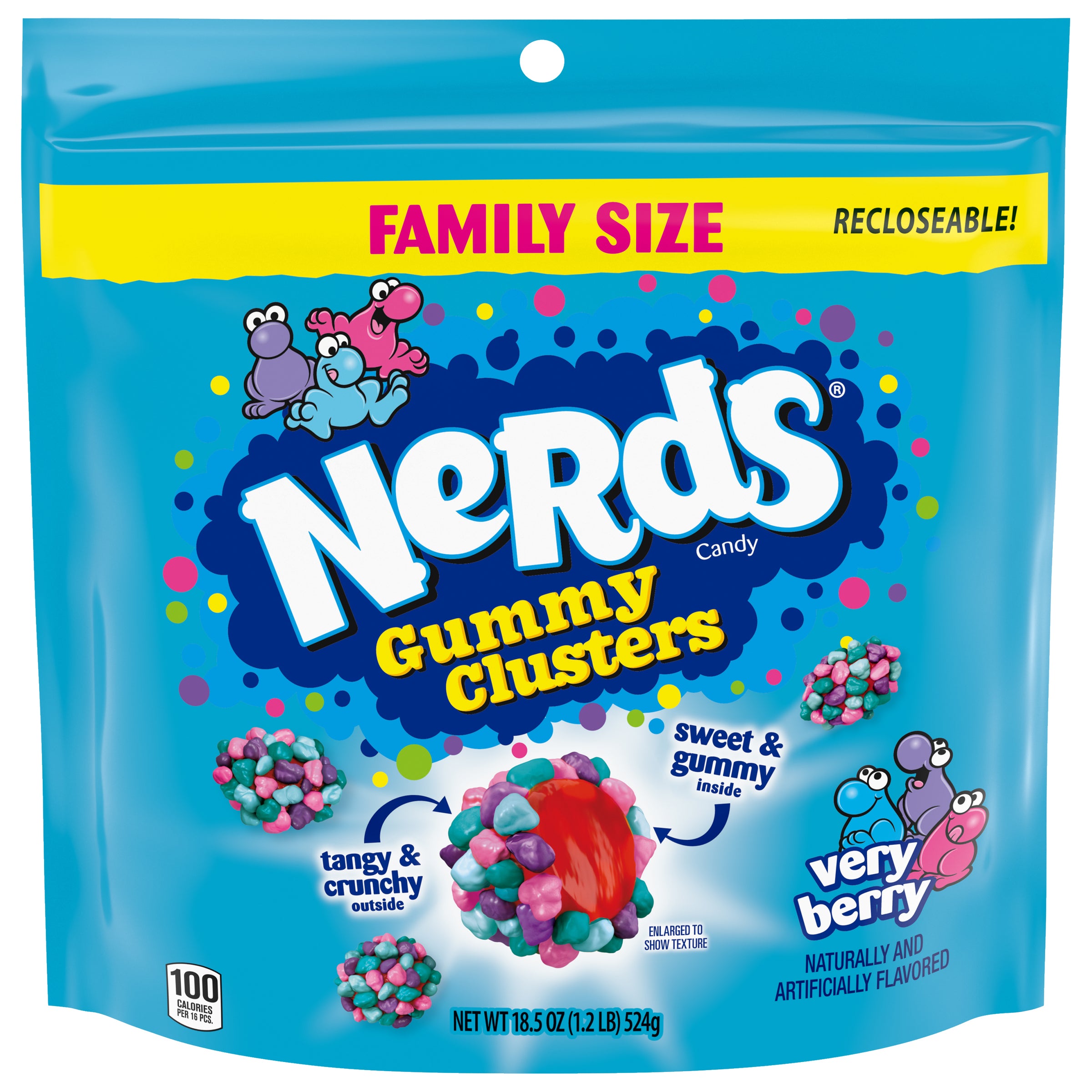 NERDS GUMMY CLUSTERS VERY BERRY