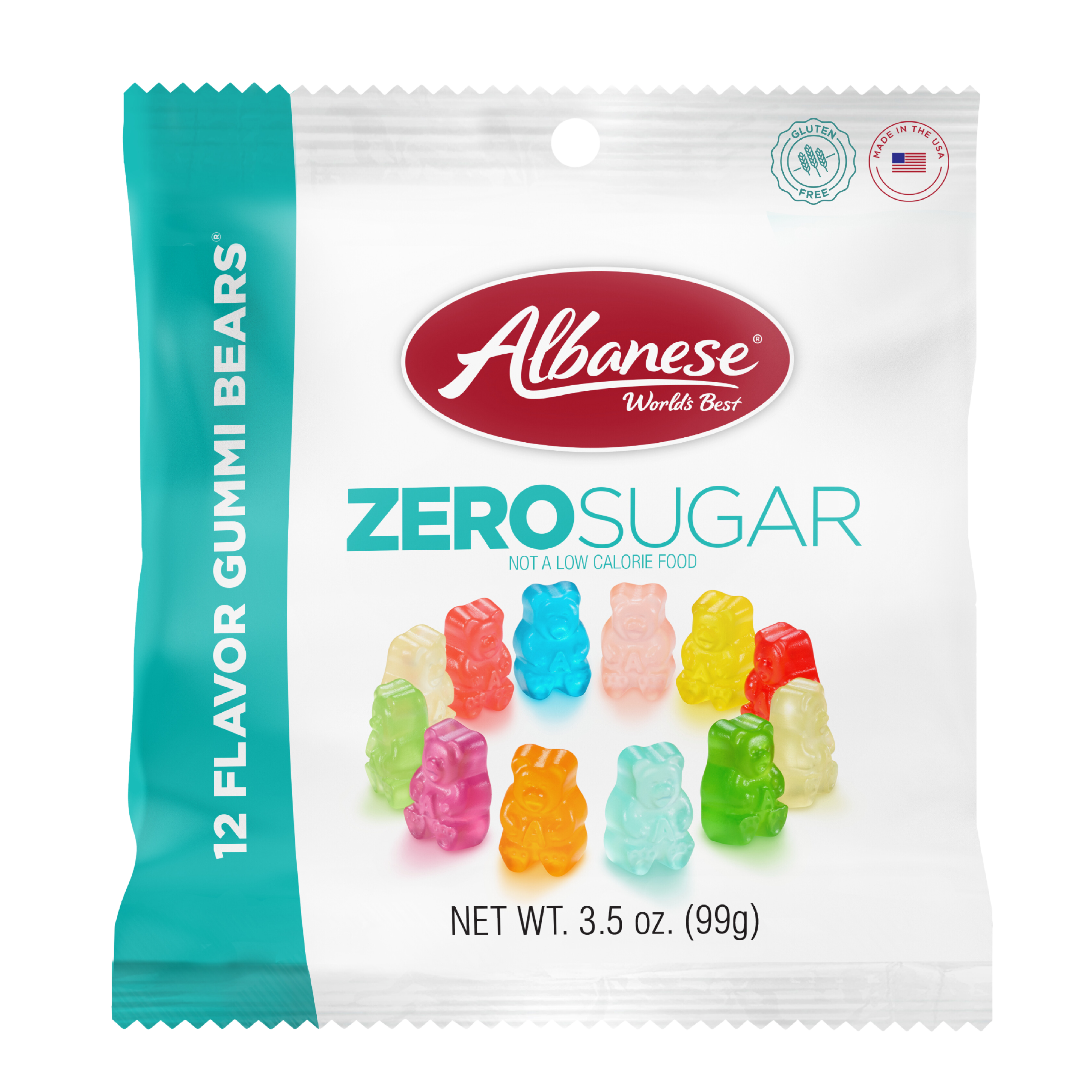 ZERO SUGAR 12 FLAVOR GUMMI BEARS