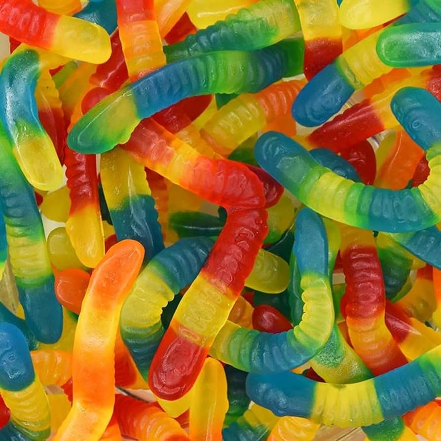 SUGAR FREE GUMMY WORMS VIDAL