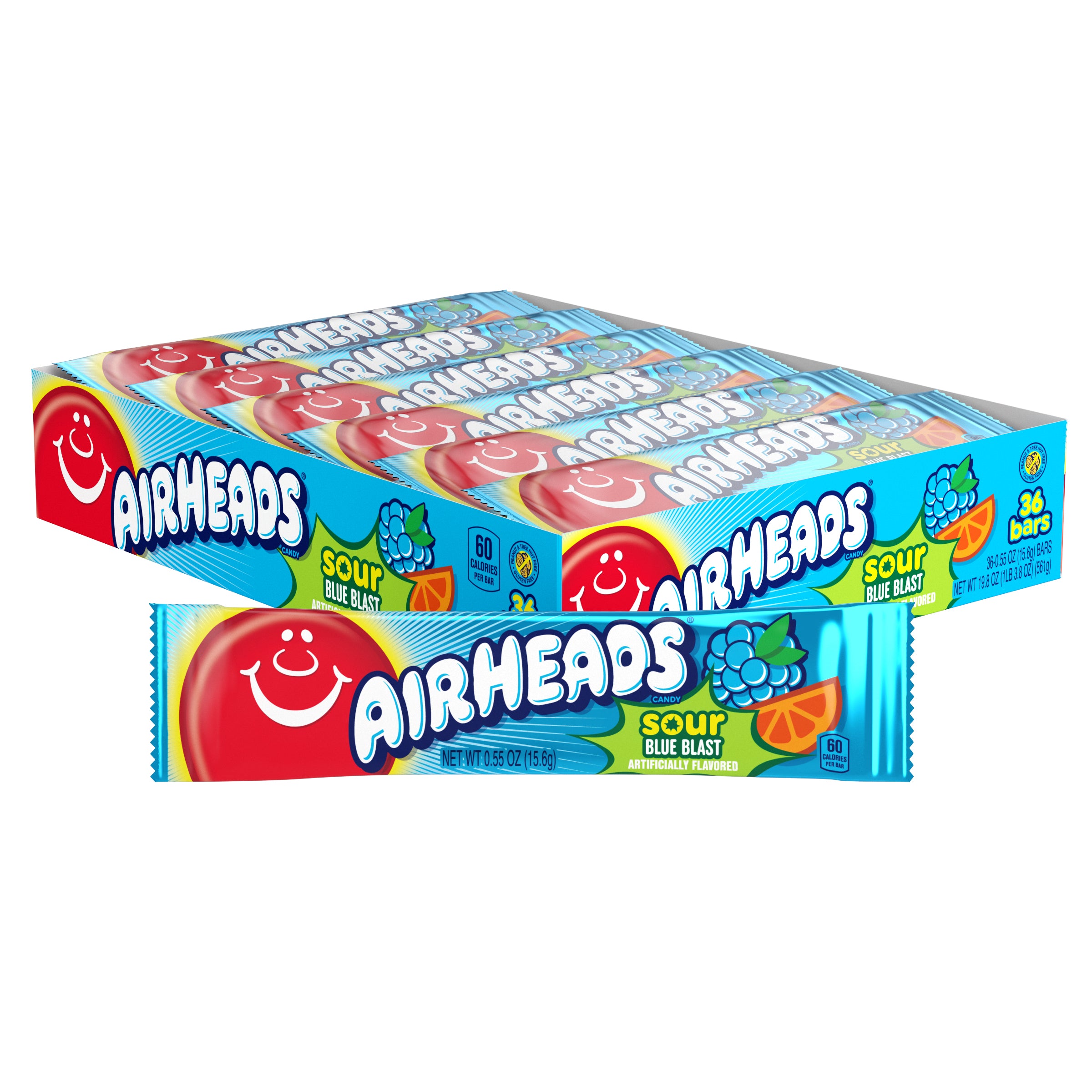 SOUR AIRHEADS BLUE BLAST