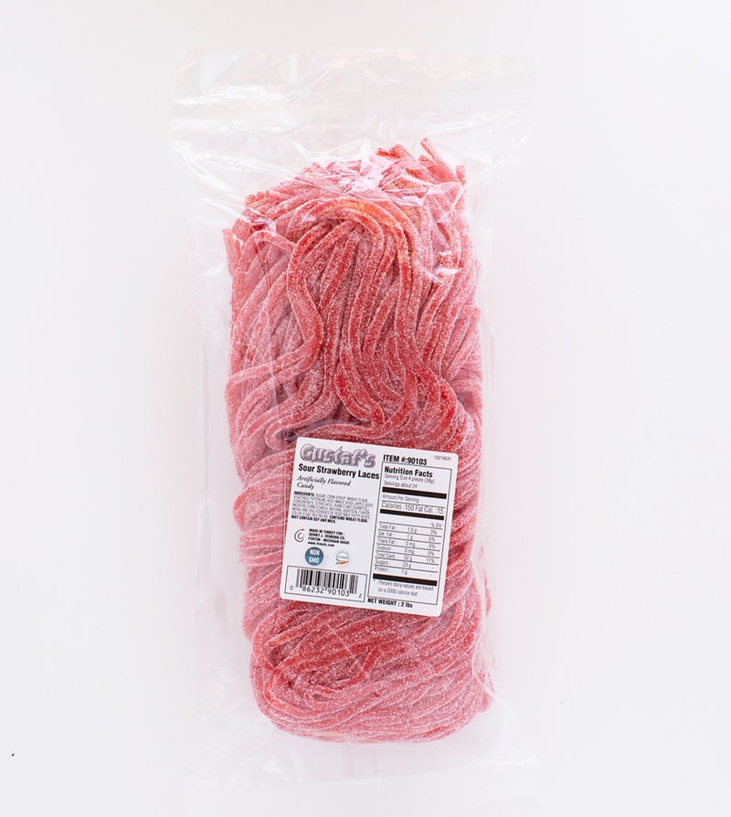 SOUR LACES STRAWBERRY