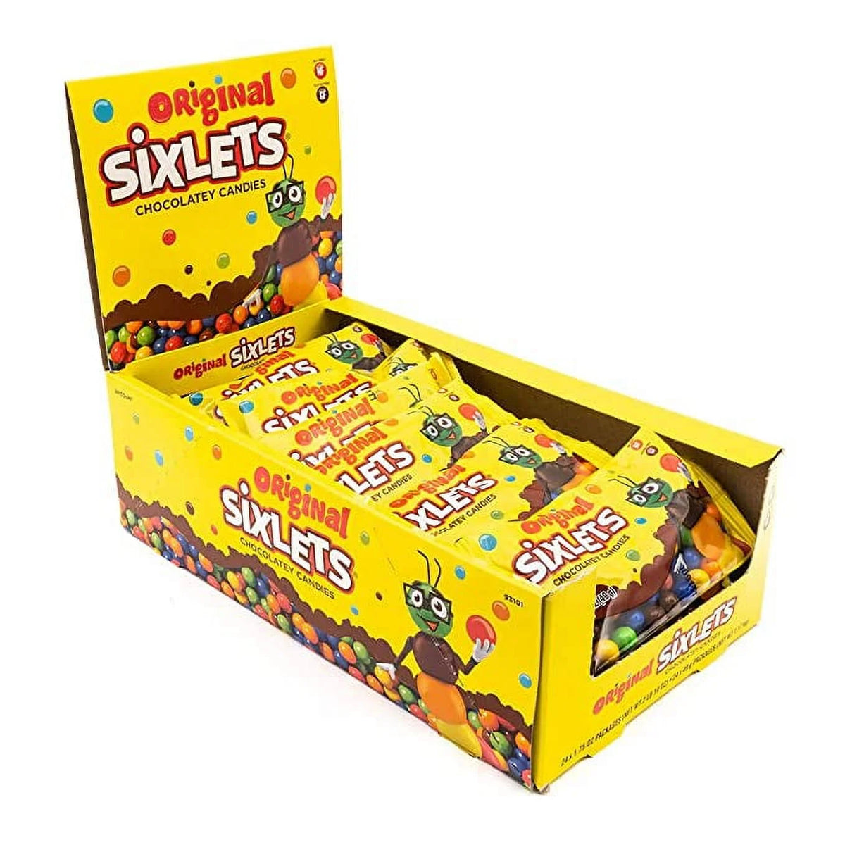 ORIGINAL SIXLETS ASSORTED COLORS – The Penny Candy Store