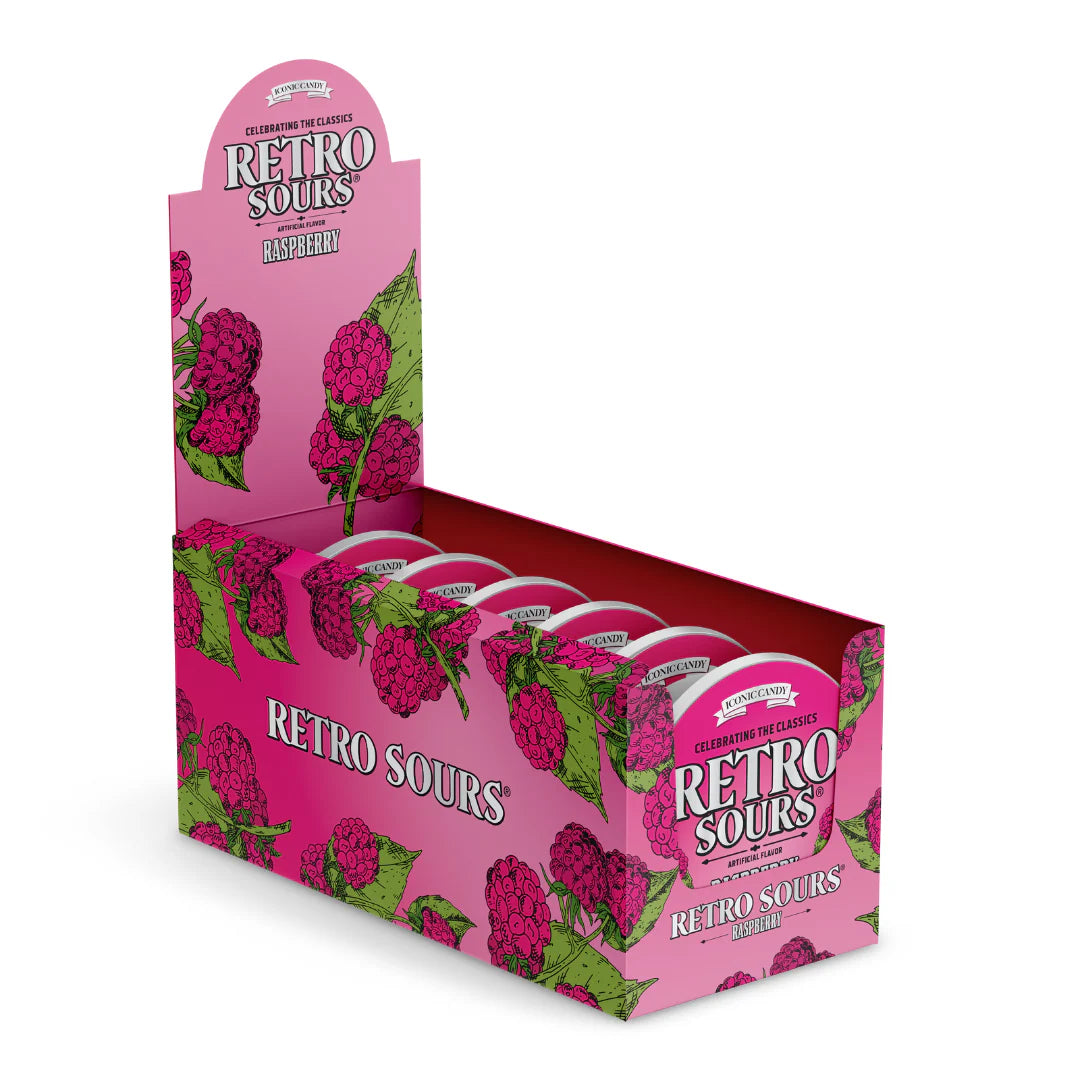 RETRO SOURS RASPBERRY
