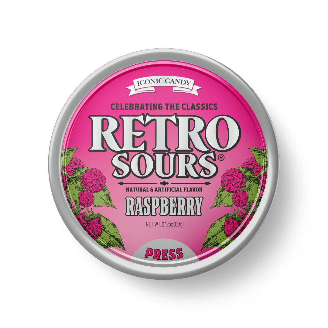 RETRO SOURS RASPBERRY