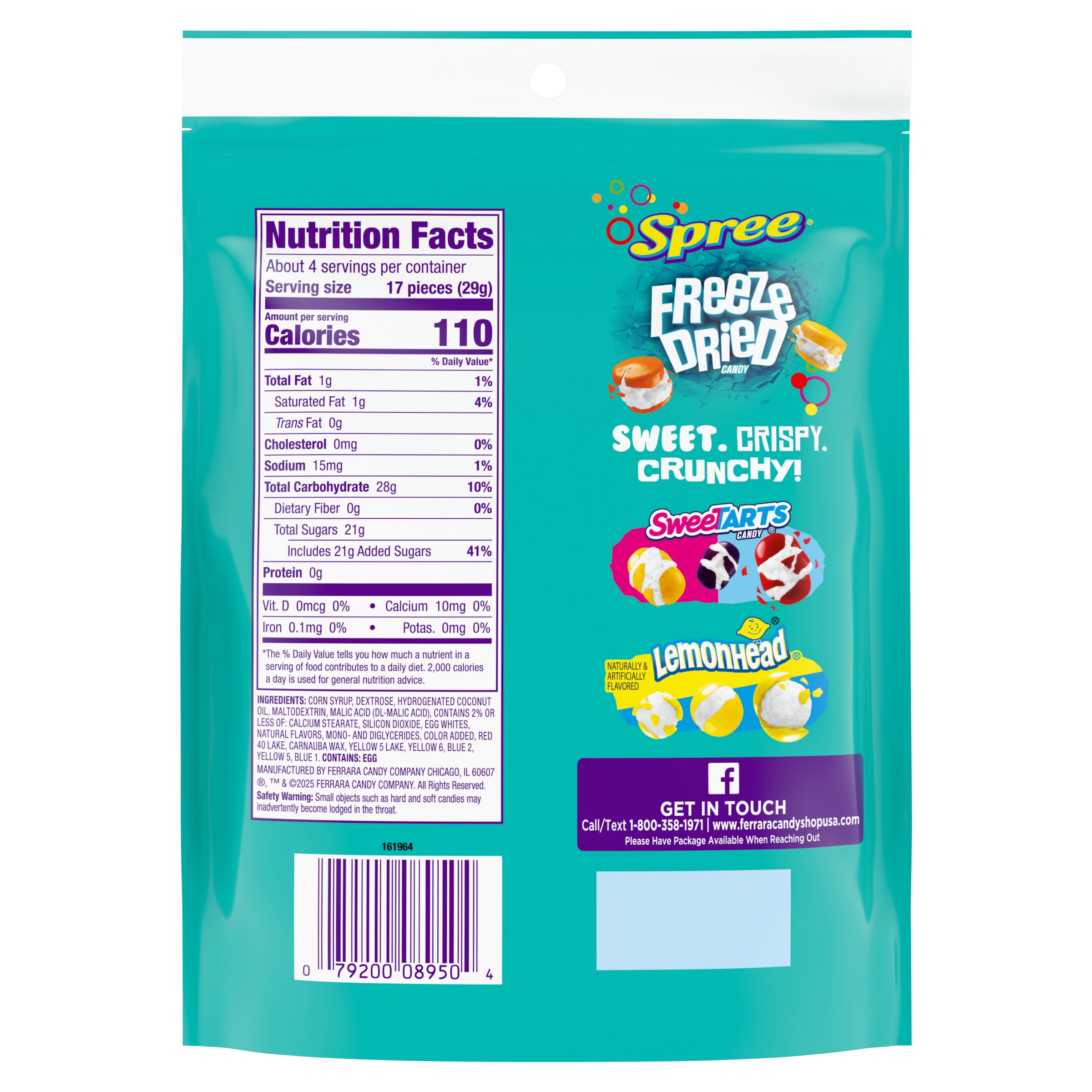 FREEZE DRIED SPREE CANDY