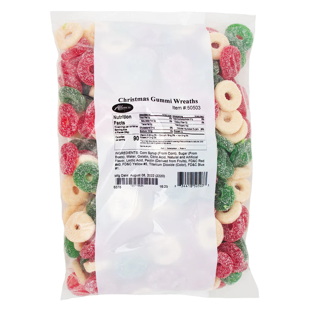 GUMMI CHRISTMAS WREATHS