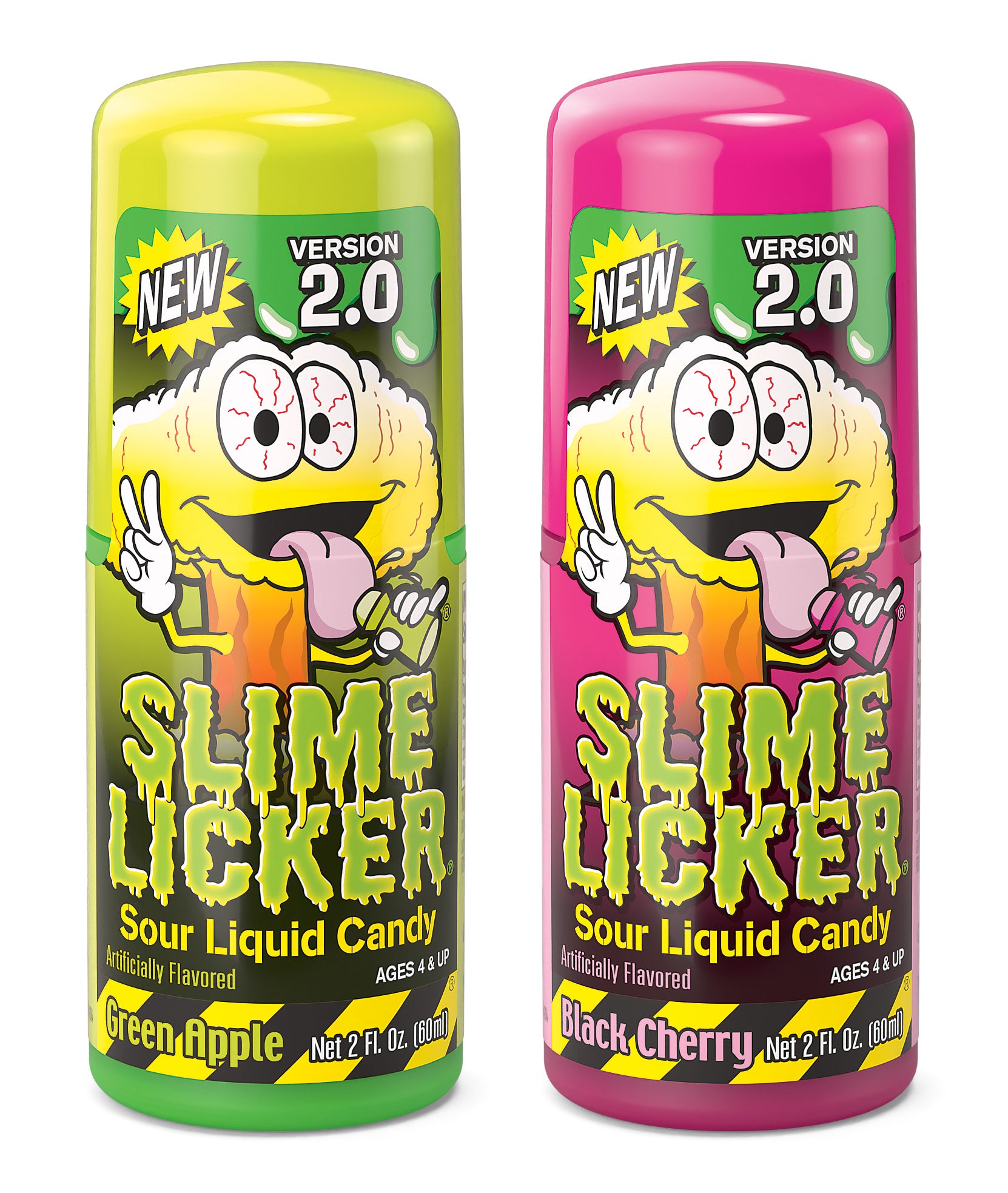 SLIME LICKER 2.0 GREEN APPLE & BLACK CHERRY