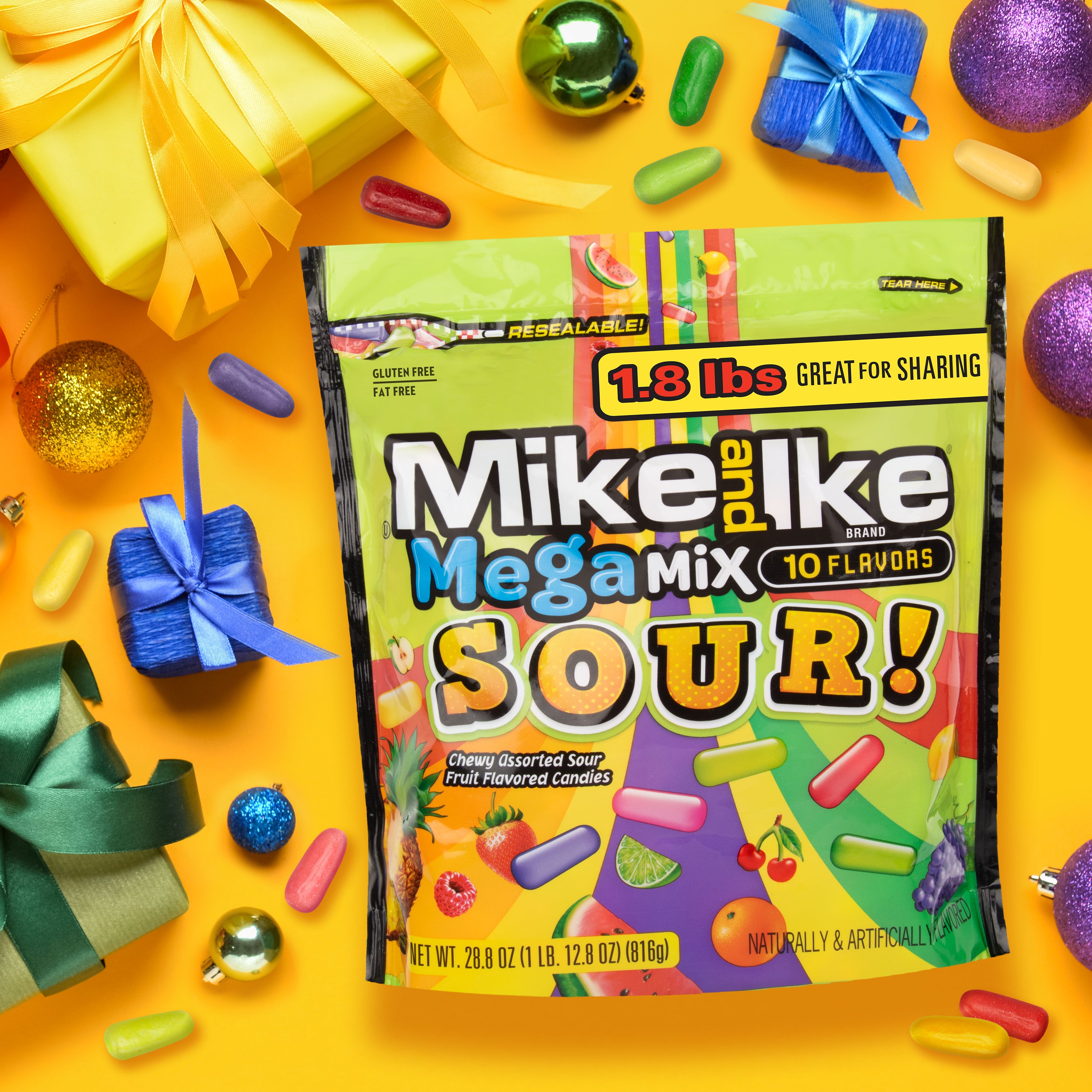 MIKE and IKE MEGA SOUR MIX – The Penny Candy Store