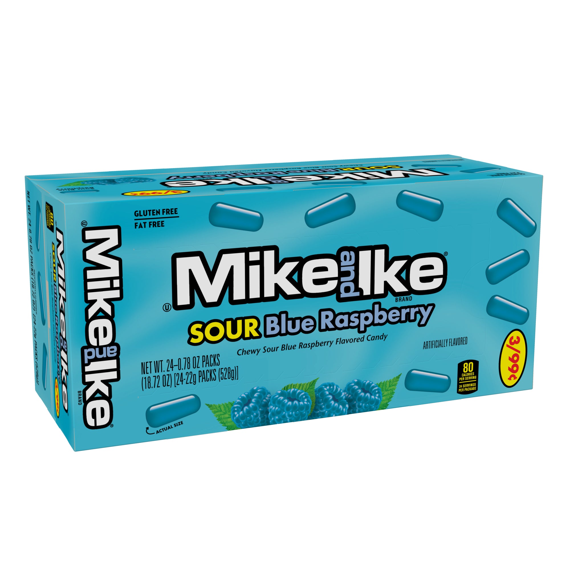 MIKE AND IKE SOUR BLUE RASPBERRY