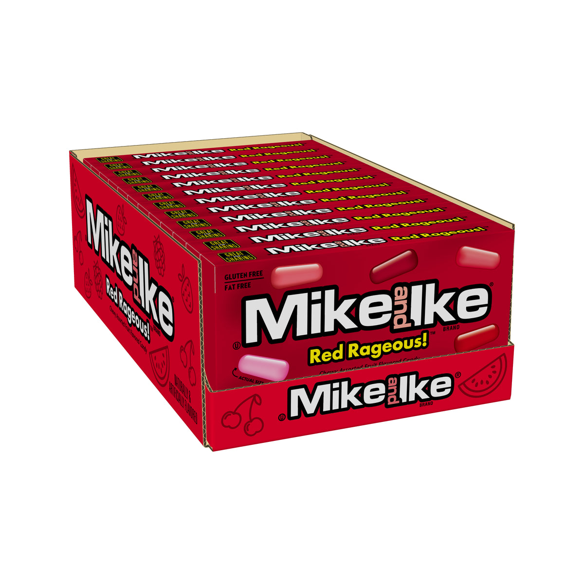 MIKE AND IKE RED RAGEOUS THEATER BOX – The Penny Candy Store