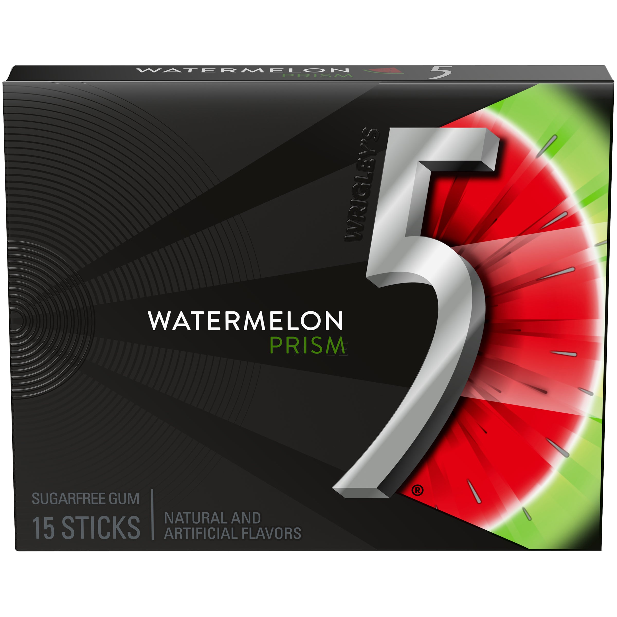 WRIGLEY 5 GUM PRISM WATERMELON