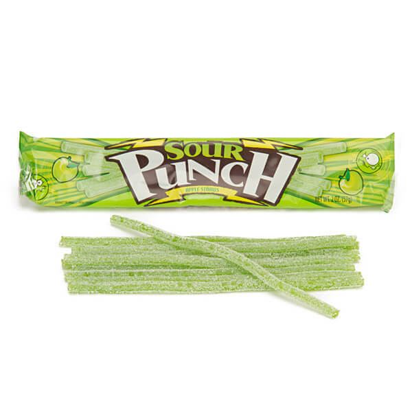 SOUR PUNCH APPLE STRAWS