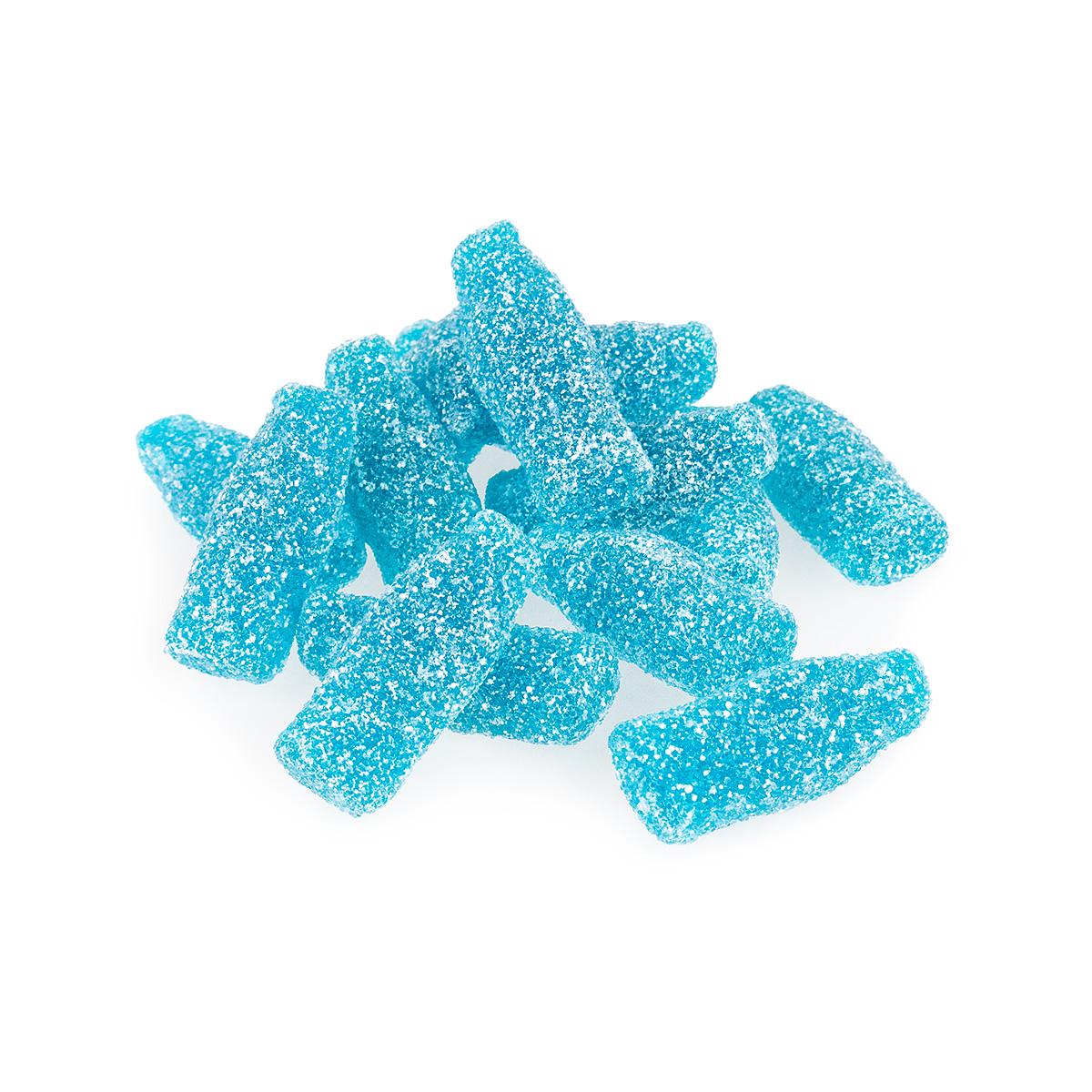 Very Sour Blue Raspberry Candy GUMMI SOUR BLUE RASPBERRY BOTTLES – The Penny Candy Store