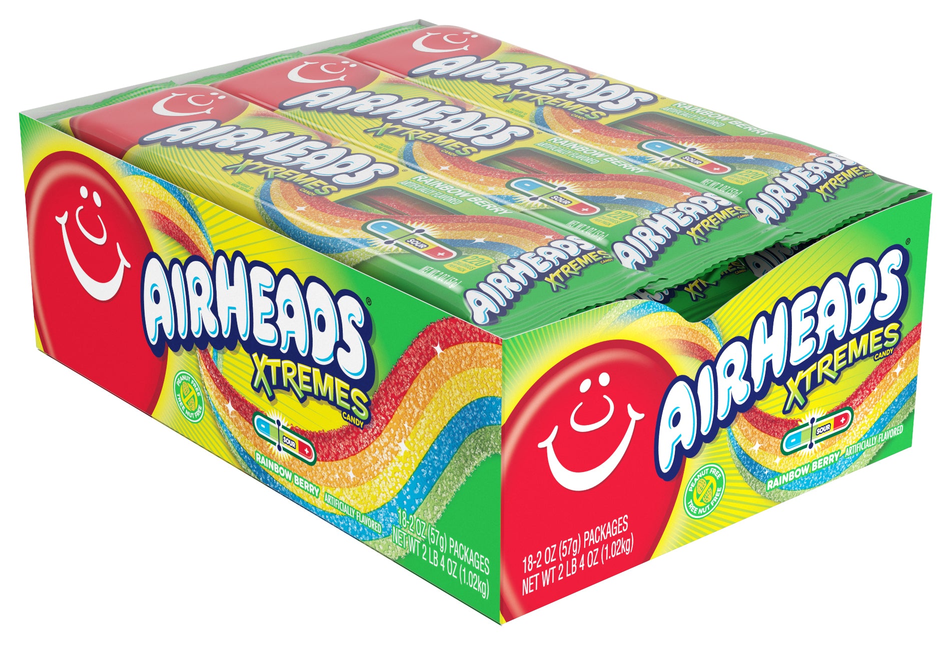 AIRHEADS XTREMES SOUR BELTS