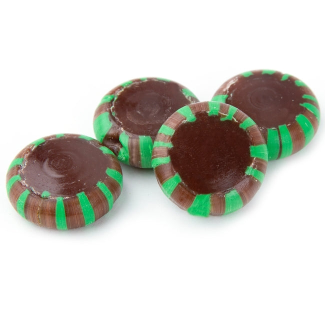 Round Peppermint Chocolate Candy
