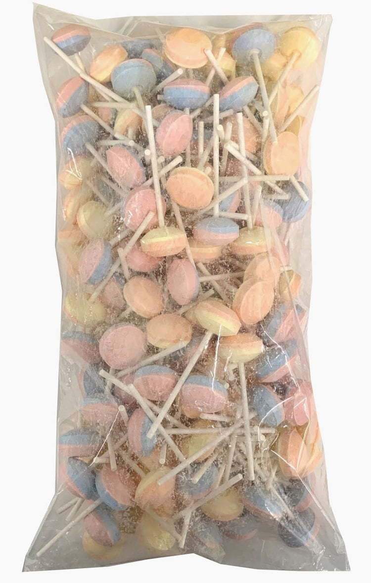SMARTIES DOUBLE LOLLIES UNWRAPPED