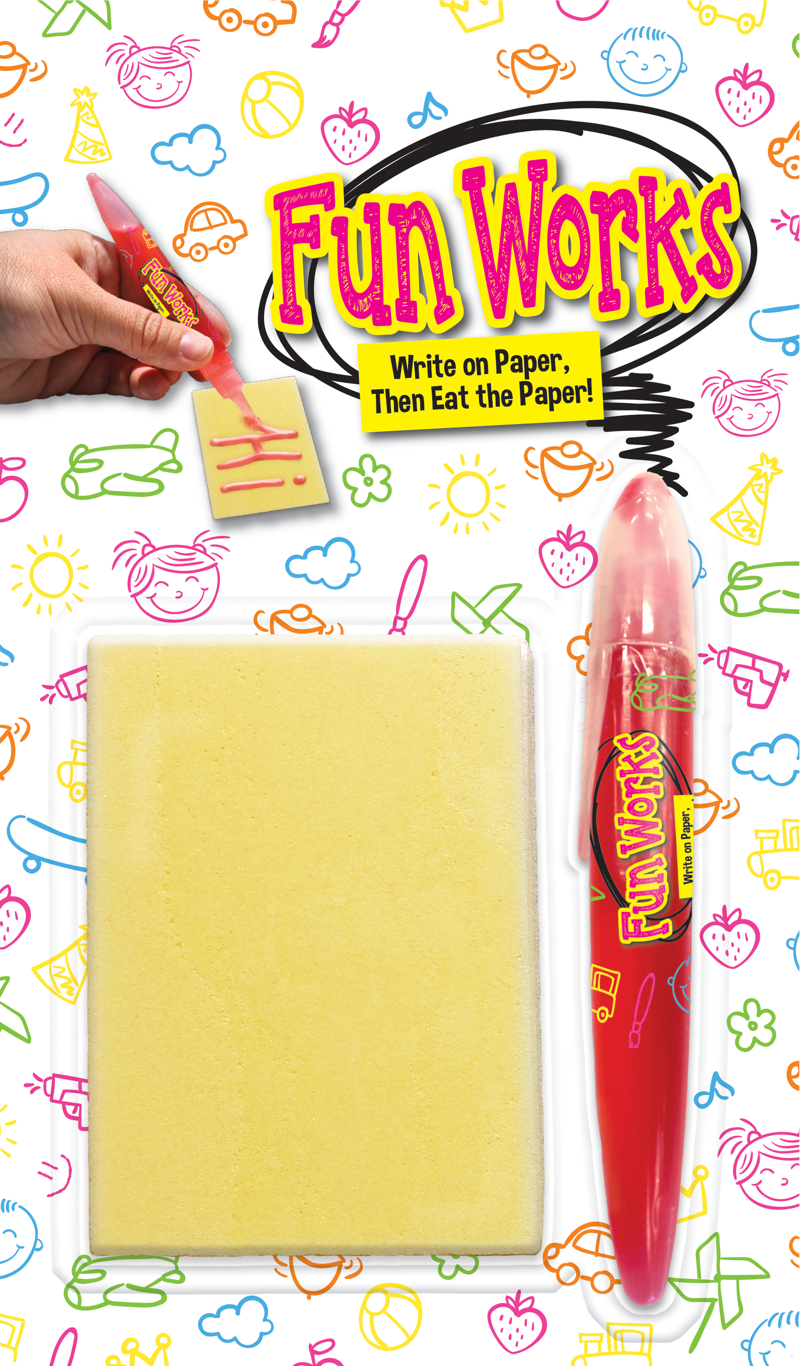 Fun Works Edible Note Paper FUN WORKS WRITE ON PAPER – The Penny Candy Store