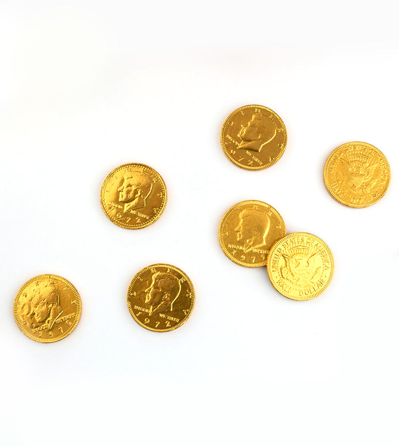 GOLD CHOCOLATE COINS