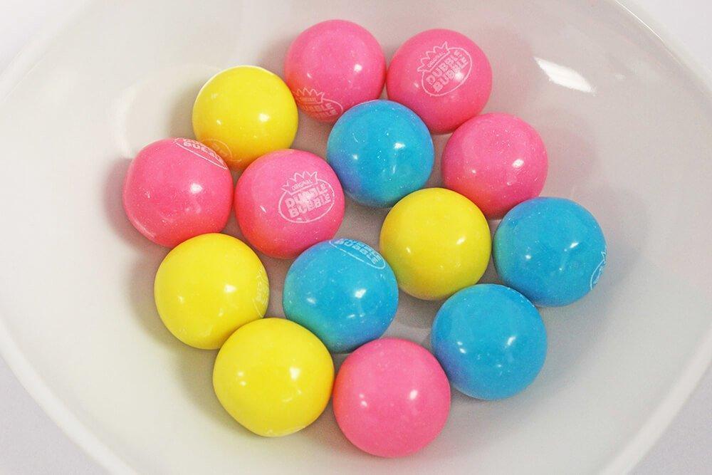 GUMBALLS 1" COTTON CANDY