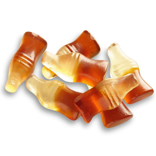 HARIBO HAPPY COLA GUMMY BOTTLES