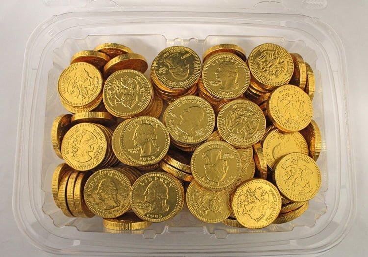 CHOCOLATE FORT KNOX GOLD COINS (UNIDAD) – The Candyland