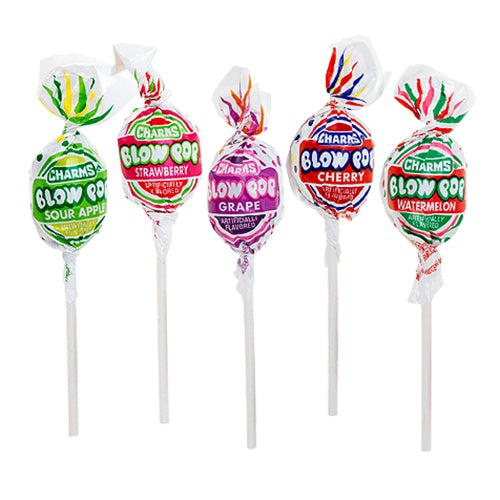 CHARMS BLOW POPS ASSORTED