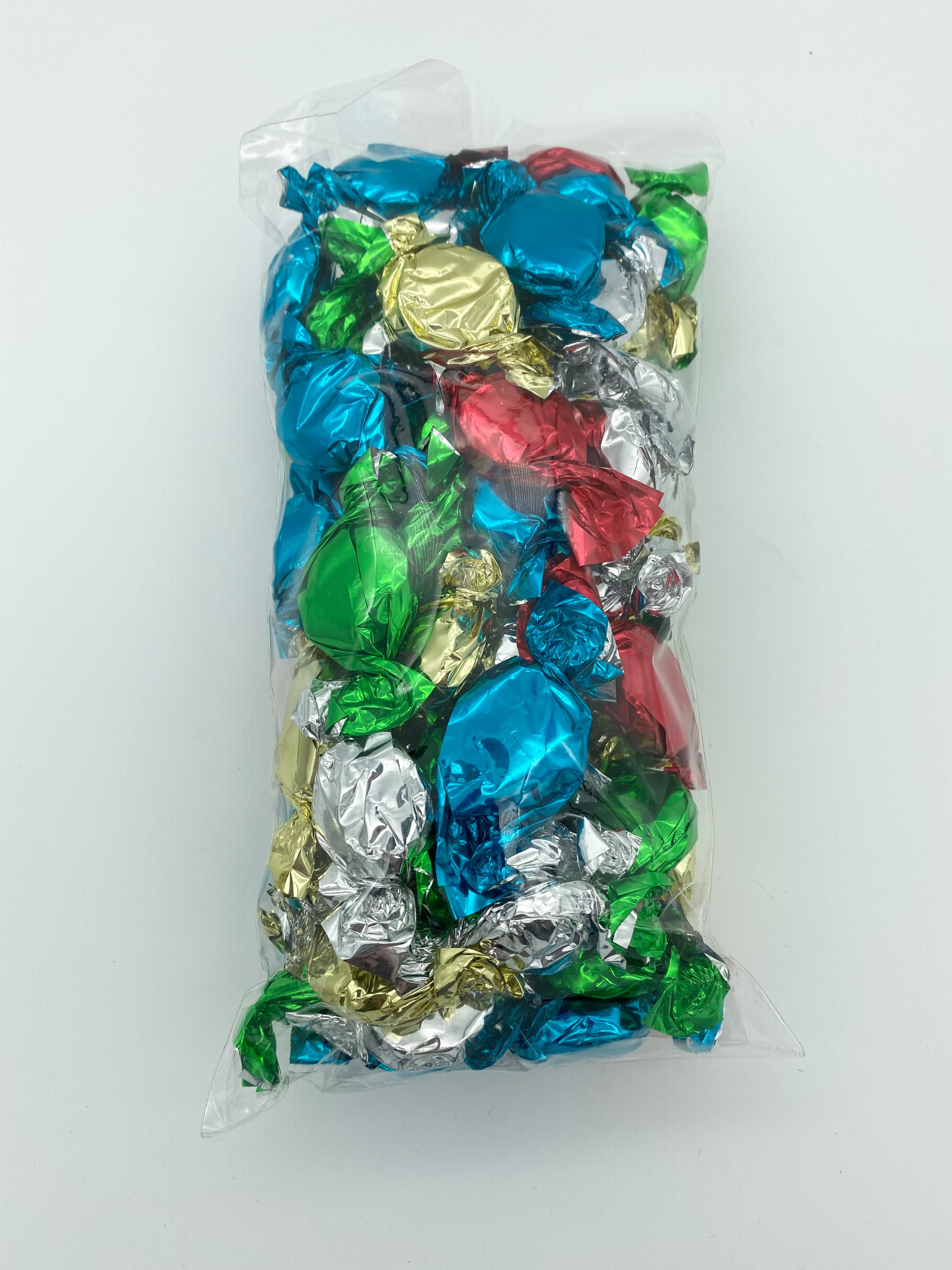 ASSORTED FOILS FRUIT CANDY, FLASHERS