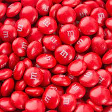 M&M's - RED