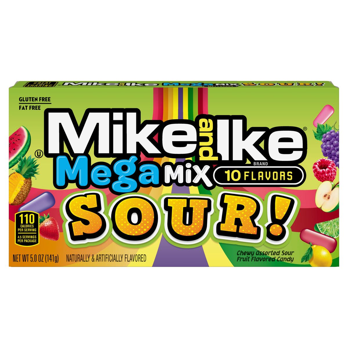 MIKE and IKE MEGA SOUR MIX THEATER BOX – The Penny Candy Store