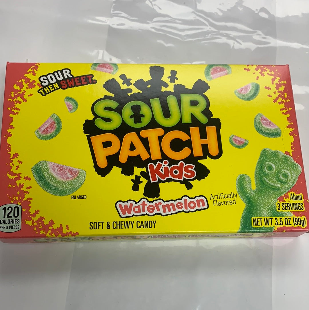 SOUR PATCH KIDS WATERMELON THEATER BOX – The Penny Candy Store
