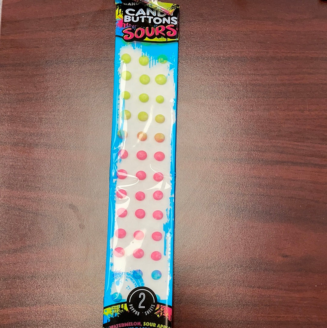 SOUR CANDY BUTTONS