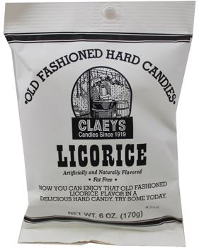 CLAEYS HARD CANDY LICORICE