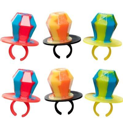 Hanukkah Dreidel Ring Pop Candy