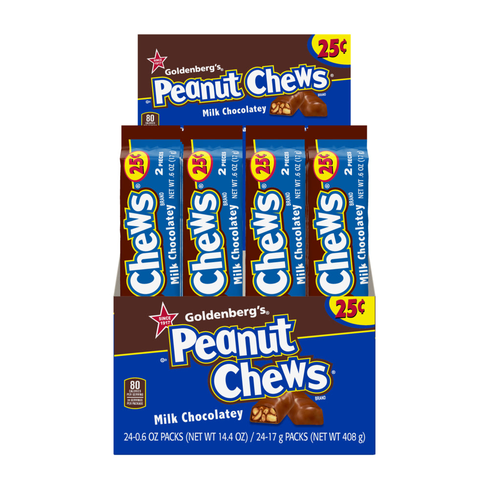 PEANUT CHEWS MILK CHOCOLATE